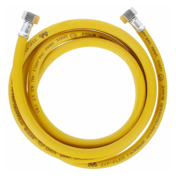 Шланг газовый DN15 (м/м) 2,5м TIM
