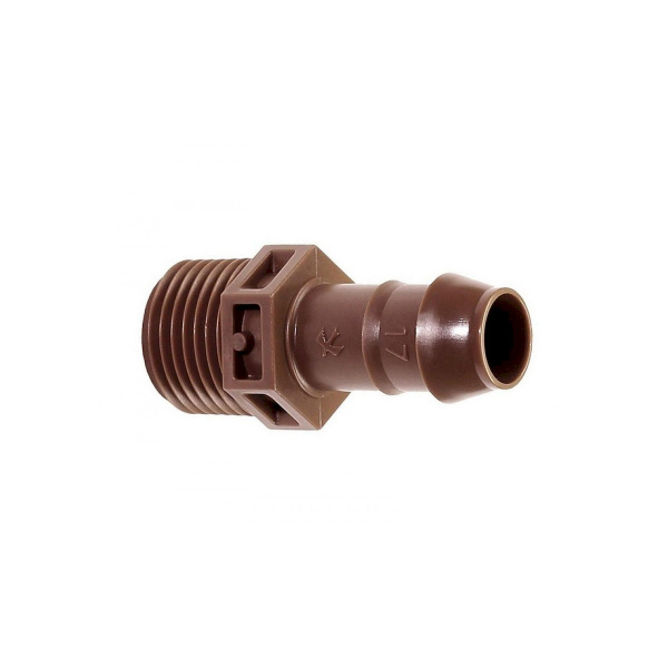 Rain Bird Штуцер с наружной резьбой Dn17х3/4" XFF-MA-075