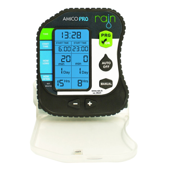 Rain Spa Контроллер для клапана от батареек AMICO PRO R4 (Подзаряжаемый) - 4 зоны 9V