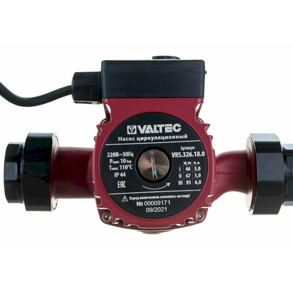 Насос "VALTEC" циркуляционный RS 32/6-180 с гайками