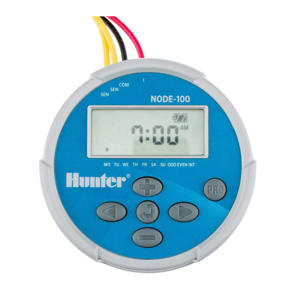 Hunter Контроллер NODE-BT100 на батарейках, 1-станционный Bluetooth