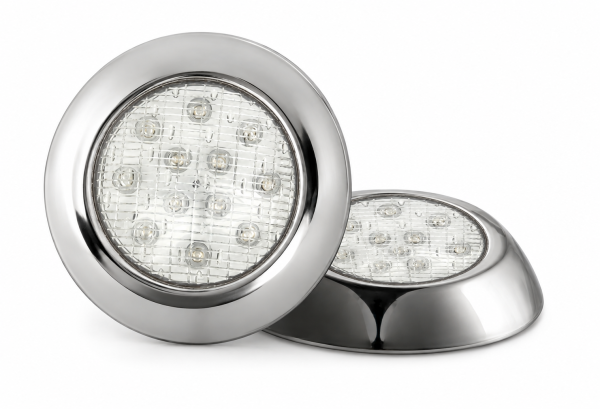 Прожектор накладной PK8005H 180мм LED (High Power) RGB 18W/12V (без пульта)
