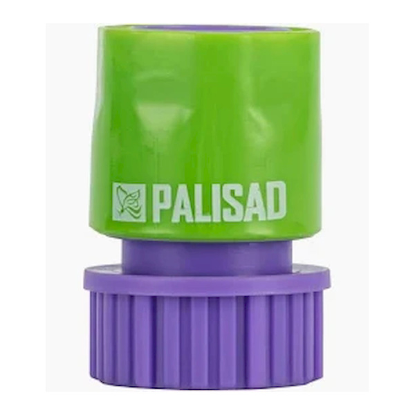 Palisad Соединитель пластмассовый быстросъемный, внешняя резьба 3/4" / 66175