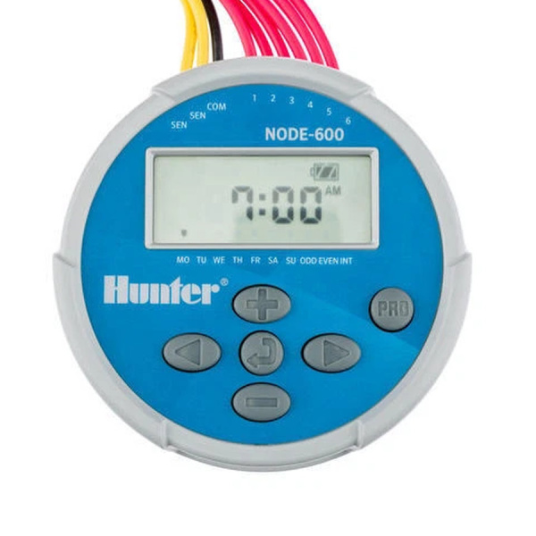 Hunter Контроллер NODE-600 на батарейках, 6-станционный