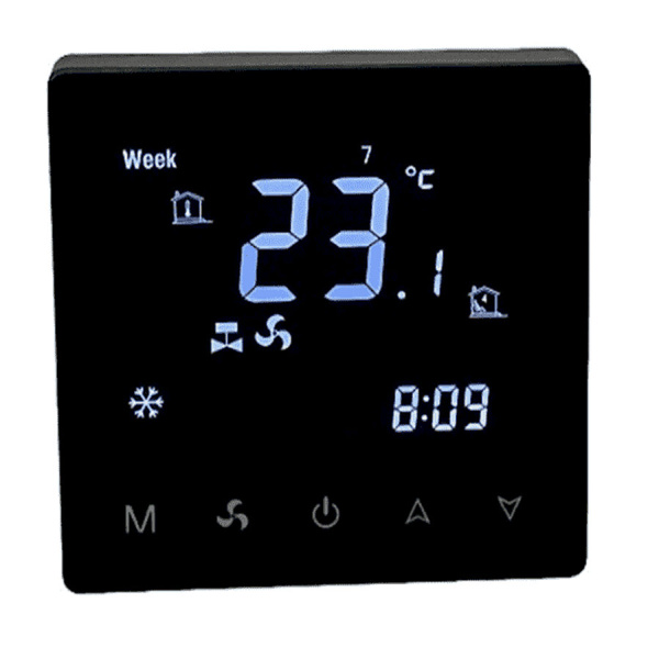 Конвектор пульт W-Therm WW 0-610V (110V-240VAC, fan control 0-10V, Wifi,черный)